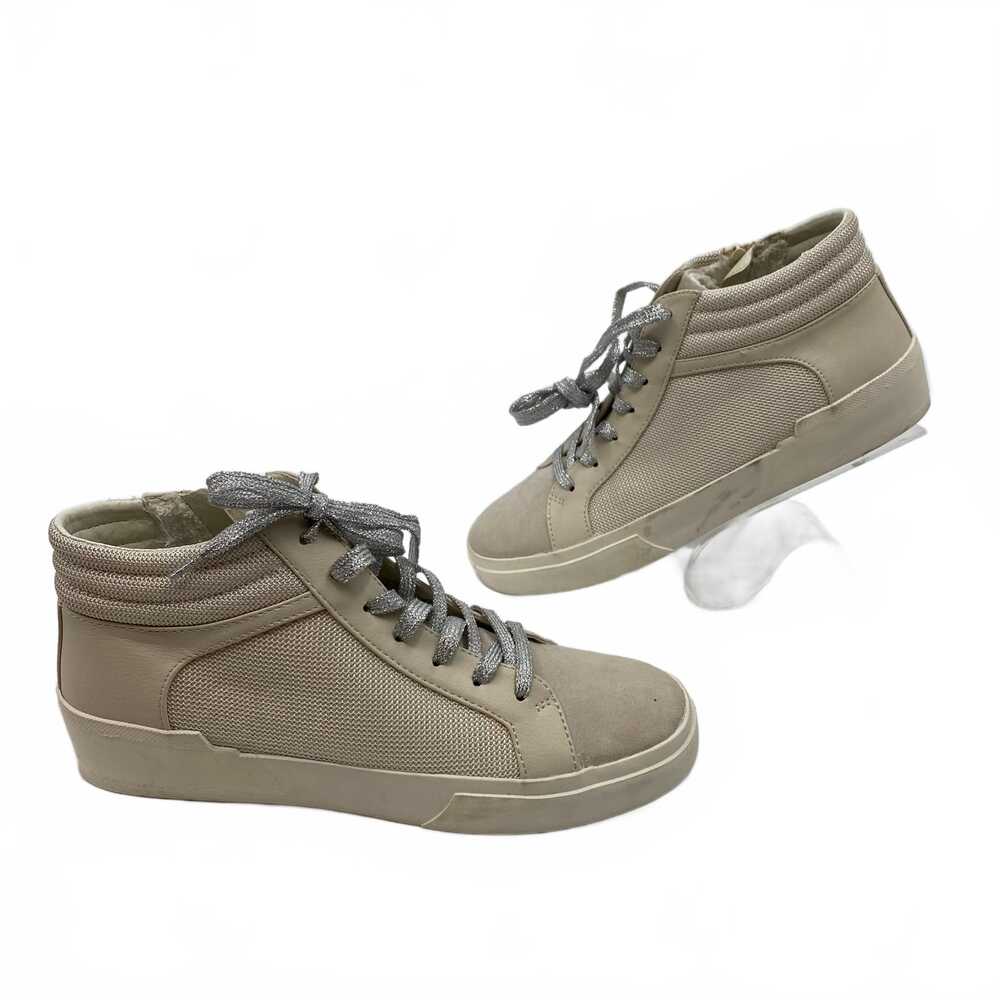 Dolce Vita Beige Sneakers Zane Mid Top | Womens 9